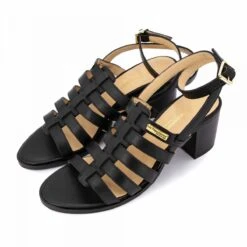 Sandales à Talon à Brides Lagoa Noire Cuir Femme LES TROPEZIENNES PAR M.BELARBI -Dockers by Gerli Soldes Magasin sandales a talon a brides lagoa noire cuir femme les tropeziennes par mbelarbi 6