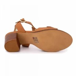 Sandales à Talon Avec Boucle Dorée Lokwood Cuir Femme LES TROPEZIENNES PAR M.BELARBI -Dockers by Gerli Soldes Magasin sandales a talon avec boucle doree lokwood cuir femme les tropeziennes par mbelarbi 6