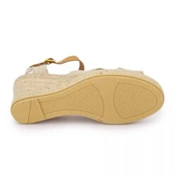 Sandales A Talon Compense Amida D09 Or Femme MEDITERRANEA -Dockers by Gerli Soldes Magasin sandales a talon compense amida d09 or 5