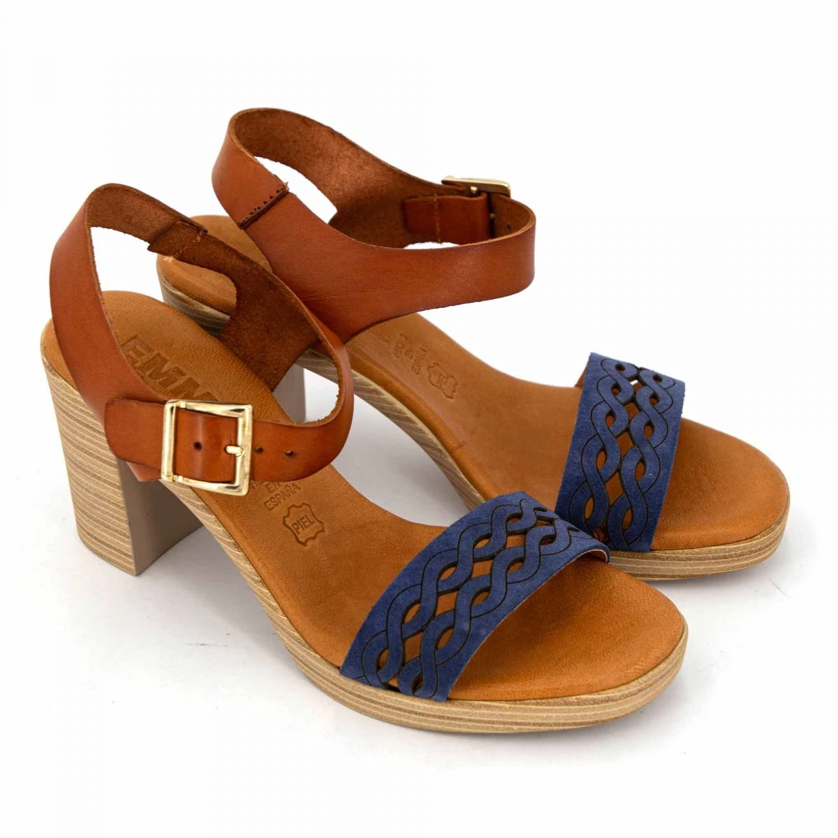 Sandales à Talon Jeans Em 20406 Femme EMMA 5 Sandales à Talon Jeans Em 20406 Femme EMMA – Image 3