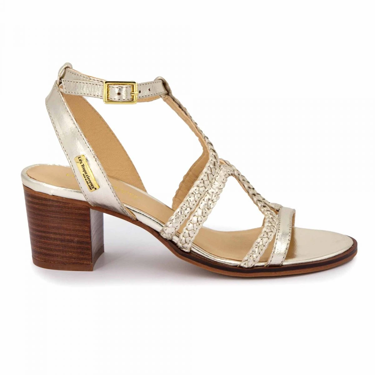 Sandales à Talon Tressées Liboga Femme LES TROPEZIENNES PAR M.BELARBI 4 Sandales à Talon Tressées Liboga Femme LES TROPEZIENNES PAR M.BELARBI – Image 2