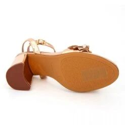 Sandales à Talons Brides Métallisées Fleurs Femme MARIAMARE -Dockers by Gerli Soldes Magasin sandales a talons brides metallisees fleurs femme mariamare 6