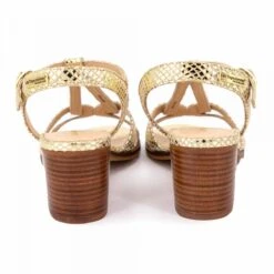 Sandales à Talons Or Imprimé Serpent Lila Femme LES TROPEZIENNES PAR M.BELARBI -Dockers by Gerli Soldes Magasin sandales a talons or imprime serpent lila femme les tropeziennes par mbelarbi 4