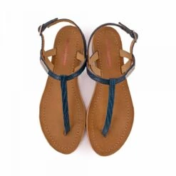 Sandales Bleu Billy T36-41 Femme LES TROPEZIENNES PAR M.BELARBI -Dockers by Gerli Soldes Magasin sandales bleu billy t36 41 4