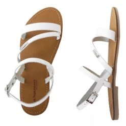 Sandales Brides En Cuir BADEN Femme LES TROPEZIENNES