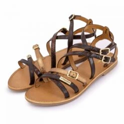 Sandales Bukel Chocolat Multi Brides Imprimé Serpent Et Gold Marron T36-41 Femme LES TROPEZIENNES PAR M.BELARBI -Dockers by Gerli Soldes Magasin sandales bukel chocolat multi brides imprime serpent et gold marron t36 41 femme les tropeziennes par mbelarbi 3