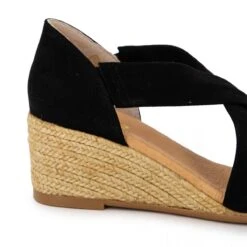 Sandales Compensees Ante Negro 517/5 T36/41 Femme PINAZ -Dockers by Gerli Soldes Magasin sandales compensees ante negro 517 5 t36 41 4