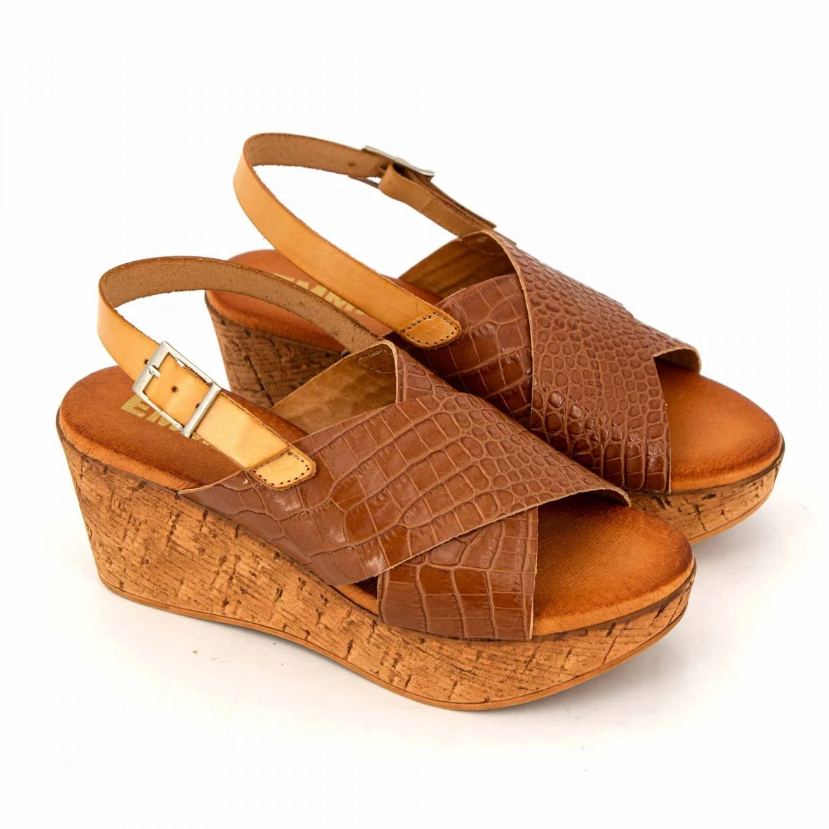 Sandales Compensees Cuero E321303c T36/41 Femme EMMA 4 Sandales Compensees Cuero E321303c T36/41 Femme EMMA – Image 2