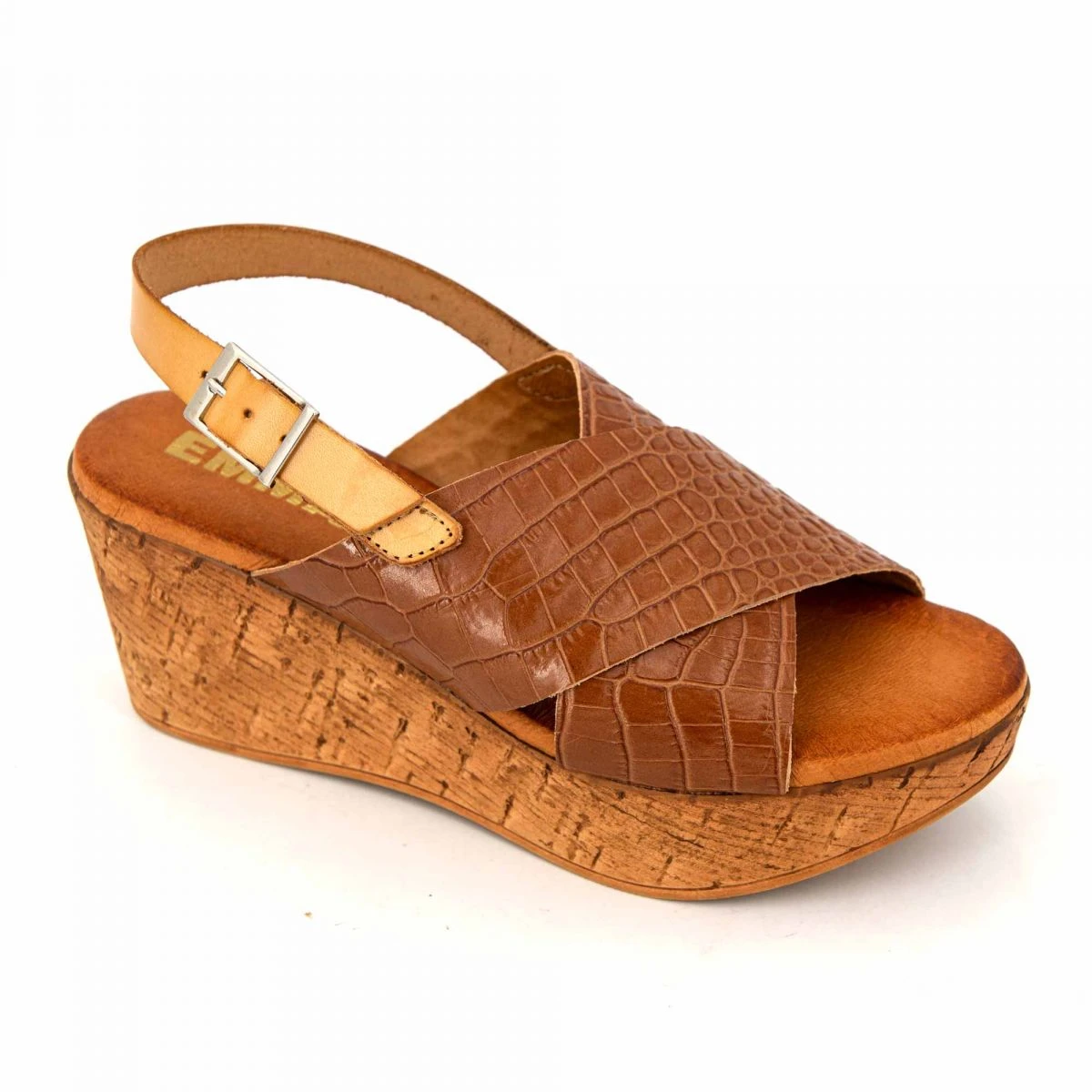 Sandales Compensees Cuero E321303c T36/41 Femme EMMA 3 Sandales Compensees Cuero E321303c T36/41 Femme EMMA