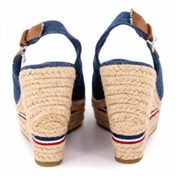 Sandales Compensees Jeans Aylin 005w Femme US POLO -Dockers by Gerli Soldes Magasin sandales compensees jeans aylin 005w 4