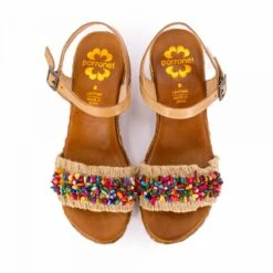 Sandales Compensees Natural Fi2847 T36-41 Femme PORRONET -Dockers by Gerli Soldes Magasin sandales compensees natural fi2847 t36 41 2