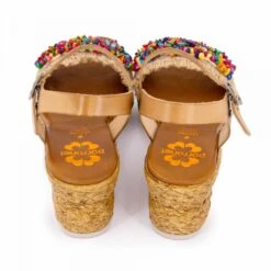 Sandales Compensees Natural Fi2847 T36-41 Femme PORRONET -Dockers by Gerli Soldes Magasin sandales compensees natural fi2847 t36 41 4