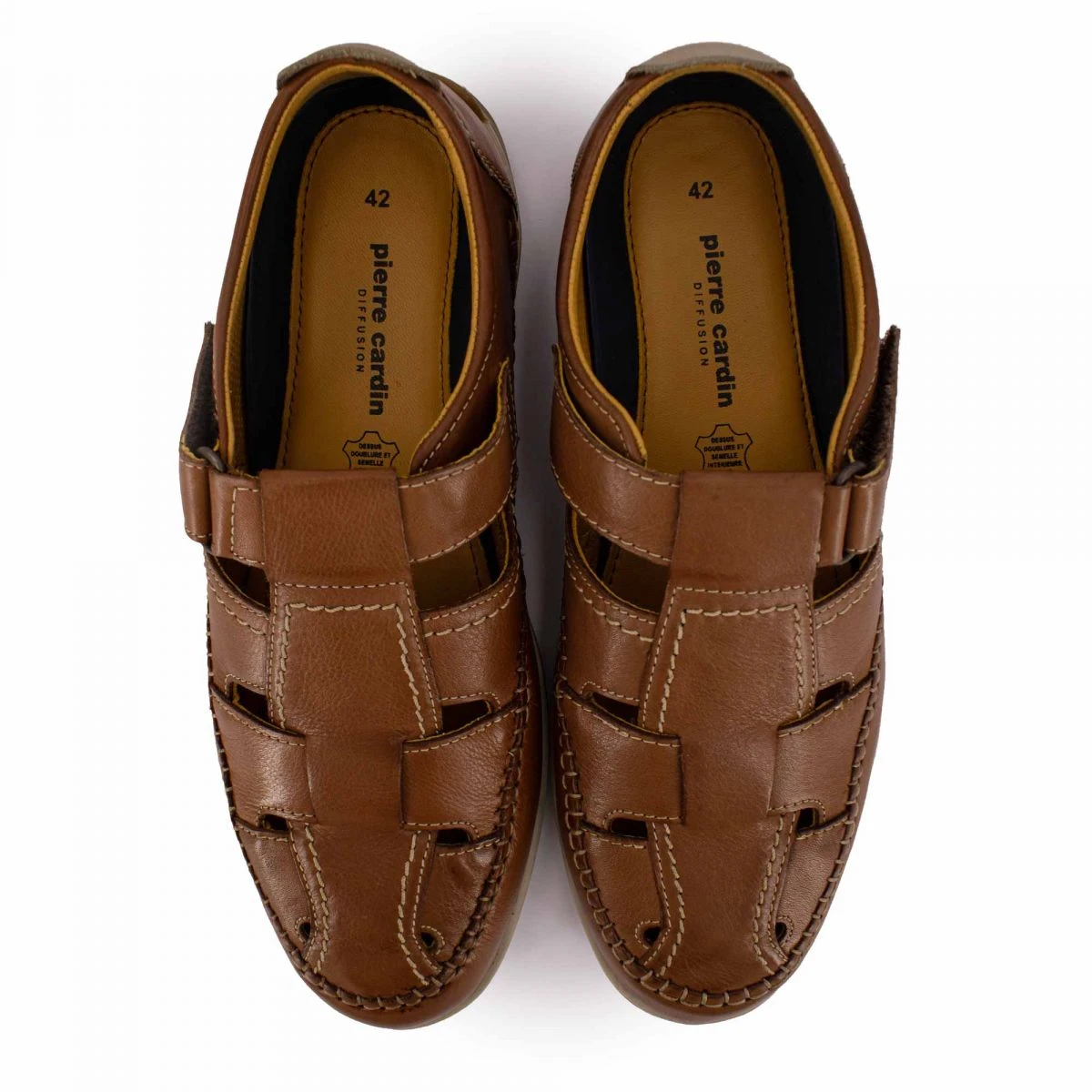 Sandales Covercar-ss23-05 Cuir Tanha T40-46 Homme PIERRE CARDIN 9 Sandales Covercar-ss23-05 Cuir Tanha T40-46 Homme PIERRE CARDIN – Image 7