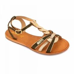 Sandales Cuir Bicolor Hamuc Femme LES TROPEZIENNES PAR M.BELARBI