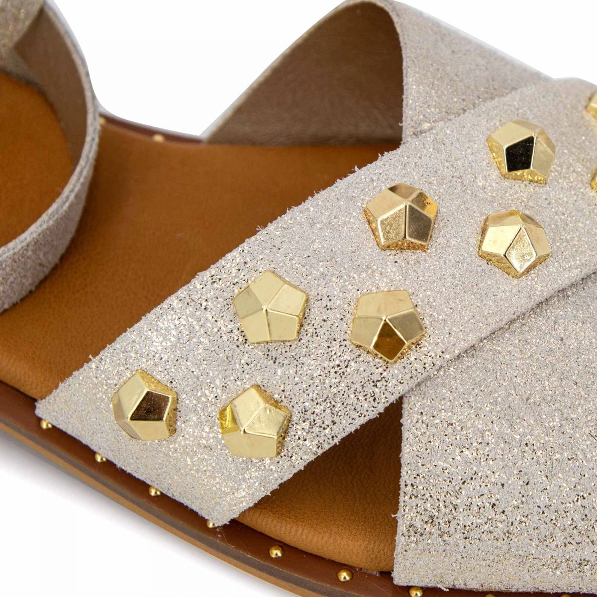 Sandales Cuir Léger Cloutées Giada Femme SEMERDJIAN 8 Sandales Cuir Léger Cloutées Giada Femme SEMERDJIAN – Image 6