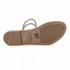 Sandales Cuir Léger Imprimé Distak Femme LES TROPEZIENNES PAR M.BELARBI -Dockers by Gerli Soldes Magasin sandales cuir leger imprime distak femme les tropeziennes par mbelarbi 18