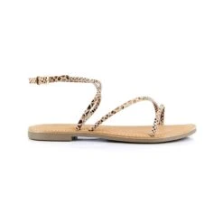 Sandales Cuir Léger Imprimé Distak Femme LES TROPEZIENNES PAR M.BELARBI -Dockers by Gerli Soldes Magasin sandales cuir leger imprime distak femme les tropeziennes par mbelarbi 5