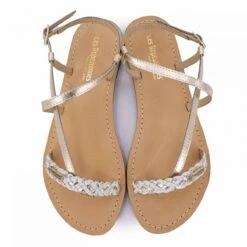 Sandales Diamore Bride D'orteil Lanière Tressées Cuir Or-blanc T36-41 Femme LES TROPEZIENNES PAR M.BELARBI -Dockers by Gerli Soldes Magasin sandales diamore bride d orteil laniere tressees cuir or blanc t36 41 femme les tropeziennes par mbelarbi 2