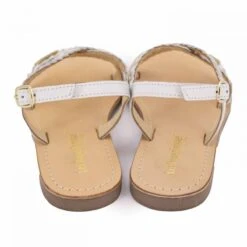 Sandales Diams Tressées Brides Croisées Blanc/or T36/41 Femme LES TROPEZIENNES PAR M.BELARBI -Dockers by Gerli Soldes Magasin sandales diams tressees brides croisees blanc or t36 41 femme les tropeziennes par mbelarbi 4