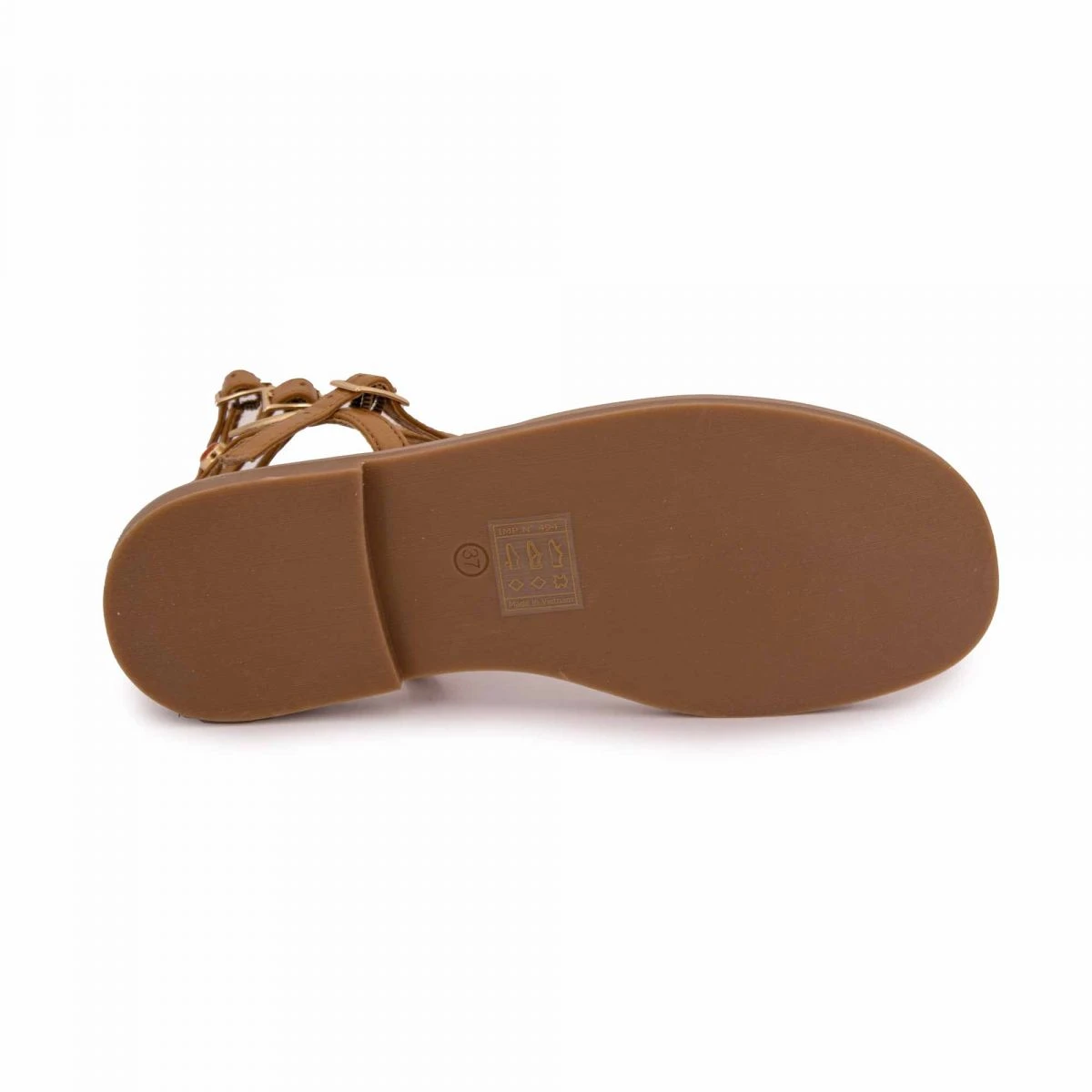 Sandales Hautes Cuir Léger Clouté Calva Femme LES TROPEZIENNES PAR M.BELARBI 13 Sandales Hautes Cuir Léger Clouté Calva Femme LES TROPEZIENNES PAR M.BELARBI – Image 11