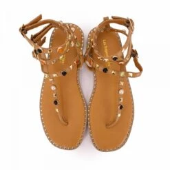 Sandales Hautes Cuir Léger Clouté Calva Femme LES TROPEZIENNES PAR M.BELARBI 21 Sandales Hautes Cuir Léger Clouté Calva Femme LES TROPEZIENNES PAR M.BELARBI -Dockers by Gerli Soldes Magasin sandales hautes cuir leger cloute calva femme les tropeziennes par mbelarbi 7