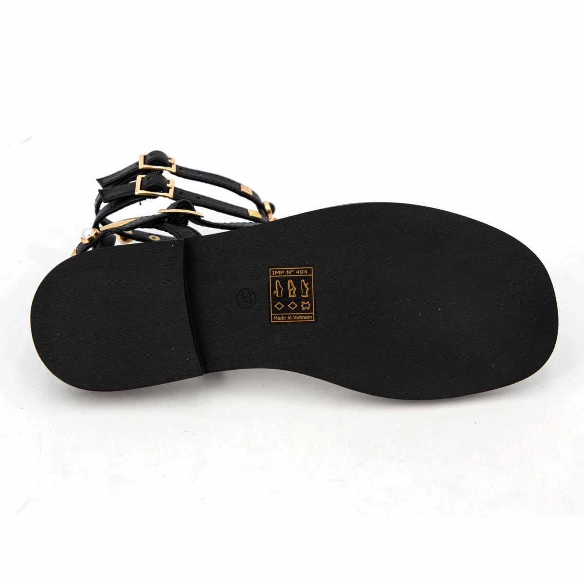 Sandales Hautes Cuir Léger Clouté Calva Femme LES TROPEZIENNES PAR M.BELARBI 12 Sandales Hautes Cuir Léger Clouté Calva Femme LES TROPEZIENNES PAR M.BELARBI – Image 10