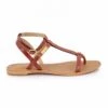 Sandales Hilan Rouge Serpent T36-41 Femme LES TROPEZIENNES PAR M.BELARBI