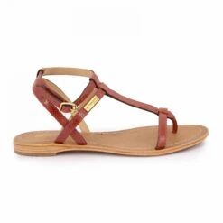 Sandales Hilan Rouge Serpent T36-41 Femme LES TROPEZIENNES PAR M.BELARBI