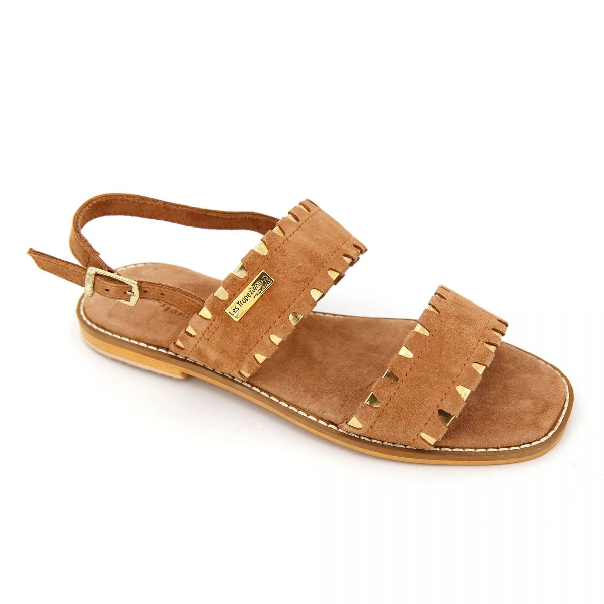 Sandales Mokas Plates Brides Ajour Argent Femme LES TROPEZIENNES PAR M.BELARBI 5 Sandales Mokas Plates Brides Ajour Argent Femme LES TROPEZIENNES PAR M.BELARBI – Image 3