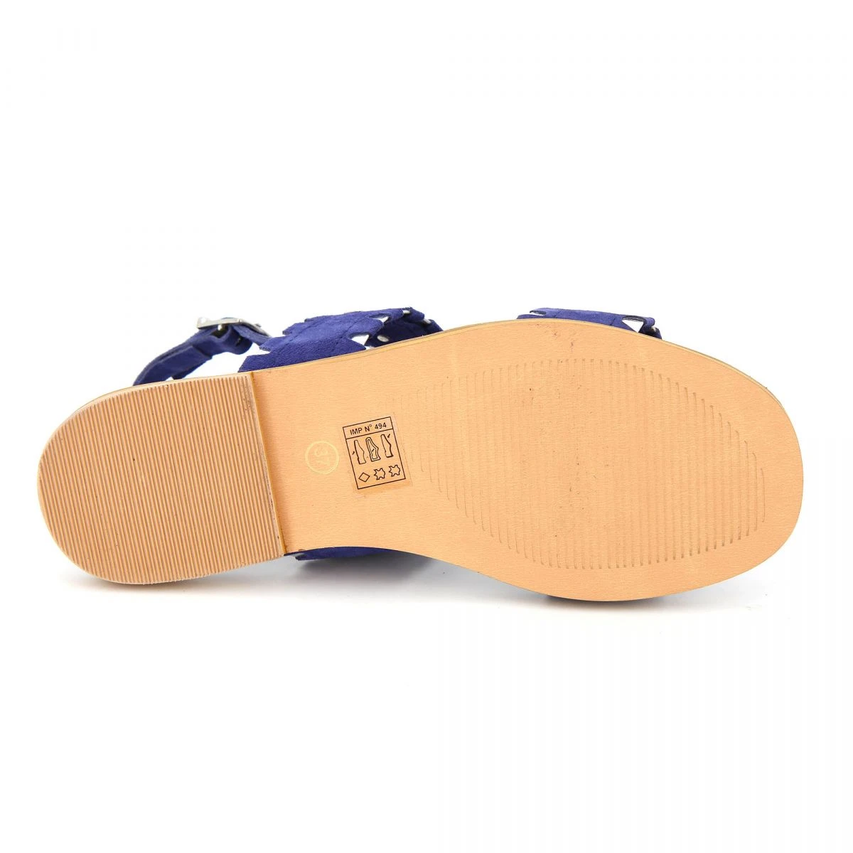 Sandales Mokas Plates Brides Ajour Argent Femme LES TROPEZIENNES PAR M.BELARBI 8 Sandales Mokas Plates Brides Ajour Argent Femme LES TROPEZIENNES PAR M.BELARBI – Image 6