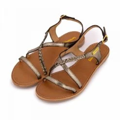 Sandales Noir Irisee Hanano T36-41 Femme LES TROPEZIENNES PAR M.BELARBI -Dockers by Gerli Soldes Magasin sandales noir irisee hanano t36 41 3