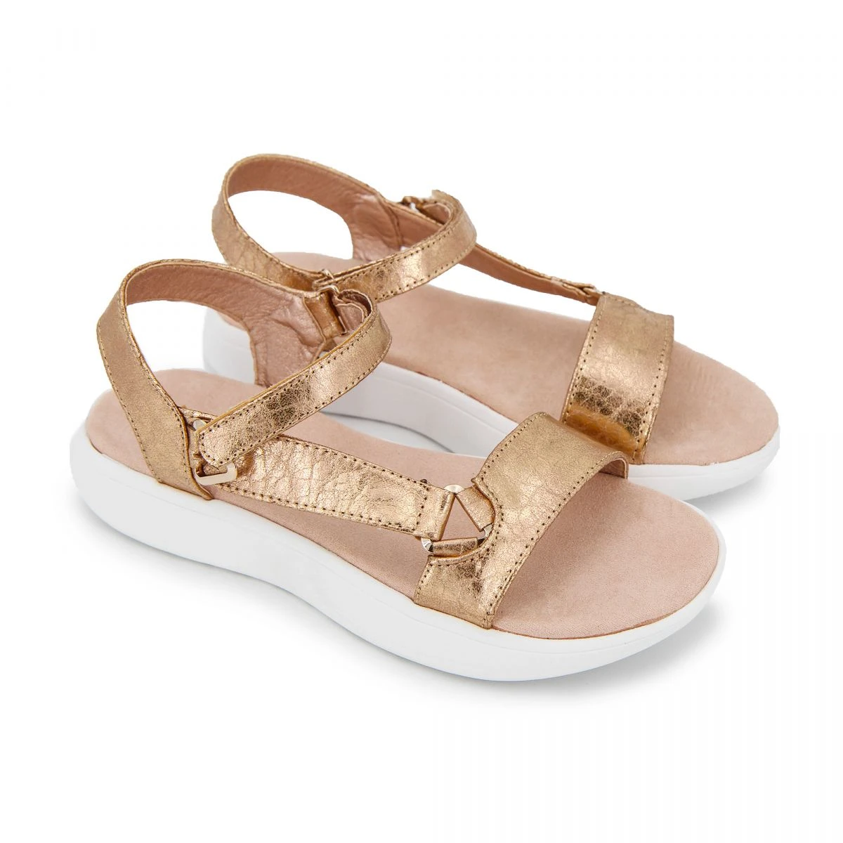 Sandales Plateforme à Brides Métallisées Femme MARIAMARE 5 Sandales Plateforme à Brides Métallisées Femme MARIAMARE – Image 3