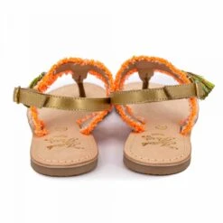 Sandales Plates à Bride Orteil En Cuir Femme INITIALE PARIS -Dockers by Gerli Soldes Magasin sandales plates a bride orteil en cuir femme initiale paris 8