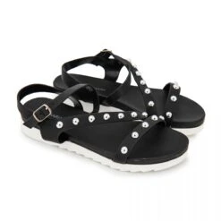 Sandales Plates à Brides Cloutées Semelle Crantée Femme MARIAMARE 13 Sandales Plates à Brides Cloutées Semelle Crantée Femme MARIAMARE -Dockers by Gerli Soldes Magasin sandales plates a brides cloutees semelle crantee femme mariamare 2