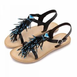 Sandales Plates à Brides Femme INITIALE PARIS -Dockers by Gerli Soldes Magasin sandales plates a brides femme initiale paris 3