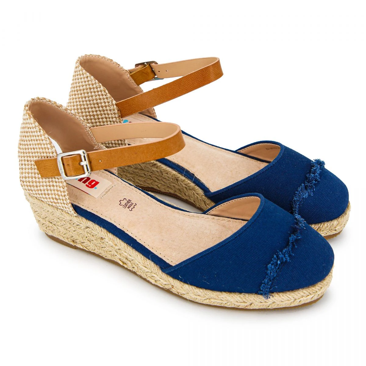Sandales Plates Compensées Semelle Corde Boucle Femme MTNG 4 Sandales Plates Compensées Semelle Corde Boucle Femme MTNG – Image 2