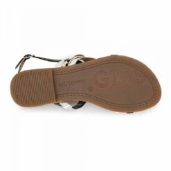 Sandales Plates En Cuir à Brides Noir Femme GIOSEPPO -Dockers by Gerli Soldes Magasin sandales plates en cuir a brides noir femme gioseppo 4