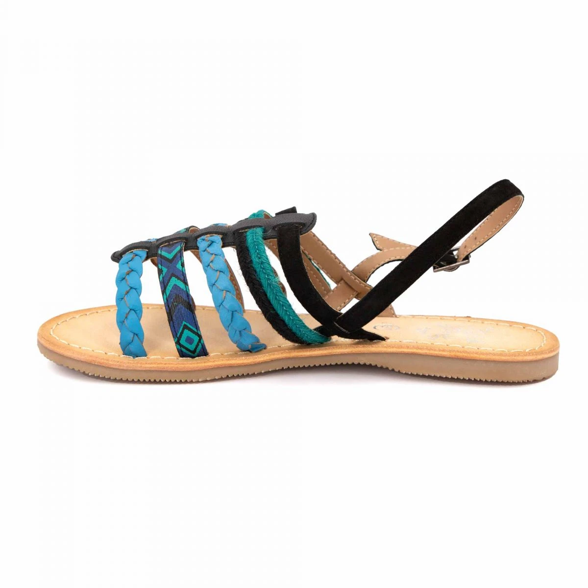 Sandales Plates En Cuir Femme INITIALE PARIS 4 Sandales Plates En Cuir Femme INITIALE PARIS – Image 2