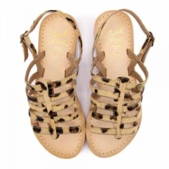 Sandales Plates En Cuir Léopard Femme INITIALE PARIS 10 Sandales Plates En Cuir Léopard Femme INITIALE PARIS -Dockers by Gerli Soldes Magasin sandales plates en cuir leopard femme initiale paris 2