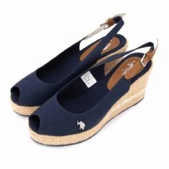 Sandales Semelle Compensée Tissée Avec Boucle Et Bride Alyssa Femme US POLO -Dockers by Gerli Soldes Magasin sandales semelle compensee tissee avec boucle et bride alyssa femme us polo 6