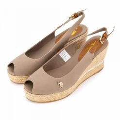 Sandales Semelle Compensée Tissée Avec Boucle Et Bride Alyssa Femme US POLO -Dockers by Gerli Soldes Magasin sandales semelle compensee tissee avec boucle et bride alyssa femme us polo 7