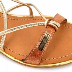 Sandales Tan/or Hirondel Femme LES TROPEZIENNES PAR M.BELARBI -Dockers by Gerli Soldes Magasin sandales tan or hirondel femme les tropeziennes par mbelarbi 10