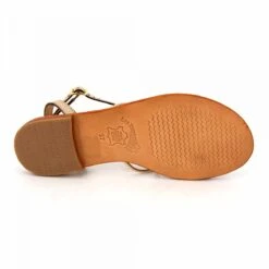 Sandales Tan/or Hirondel Femme LES TROPEZIENNES PAR M.BELARBI -Dockers by Gerli Soldes Magasin sandales tan or hirondel femme les tropeziennes par mbelarbi 15