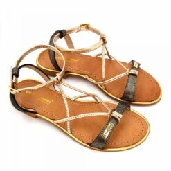 Sandales Tan/or Hirondel Femme LES TROPEZIENNES PAR M.BELARBI -Dockers by Gerli Soldes Magasin sandales tan or hirondel femme les tropeziennes par mbelarbi 18