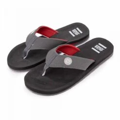 Tongs Avec Logo Incrusté Rouge Et Gris Homme JACK & JONES -Dockers by Gerli Soldes Magasin tongs avec logo incruste rouge et gris homme jack jones 3