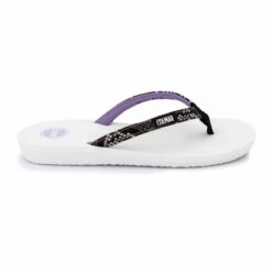 Tongs Blanches Flipflop T35-42 Python Femme COLMAR